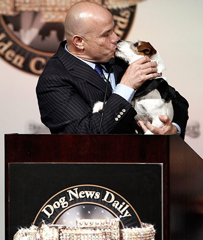 Golden Collar awards: Omar von Muller, Uggie