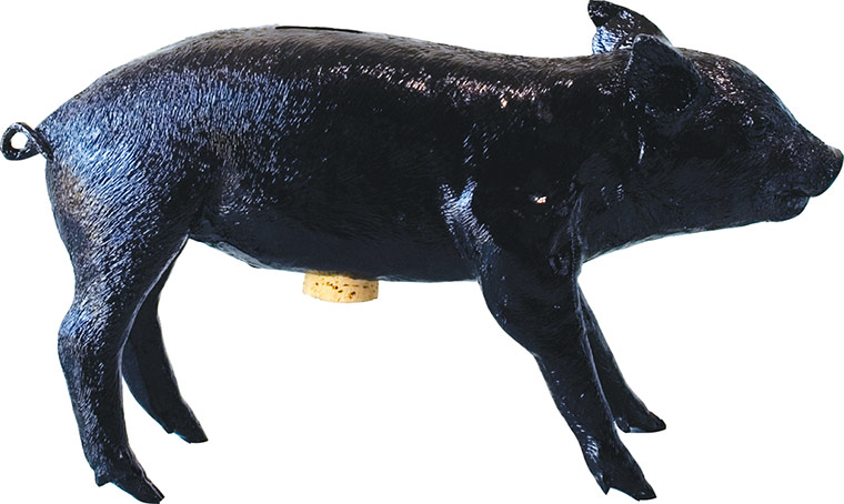 Animal homewares: pig