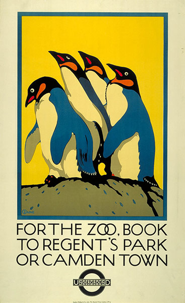 Animal homewares: zoo poster