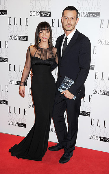 Elle style awards: Jonathan Saunders and Christina Ricci