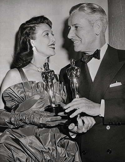 Oscars Don't: Loretta Young and Ronald Colman in 1948