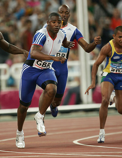 athletics: Mens 4x100m Relay Finals