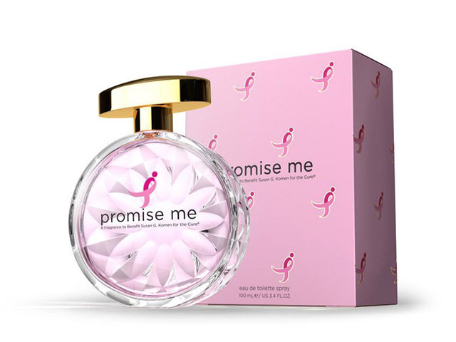 Breast cancer products: Susan G Komen Promsie me perfume