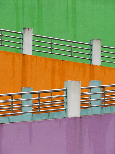 In pictures: Layer: Colourful concrete