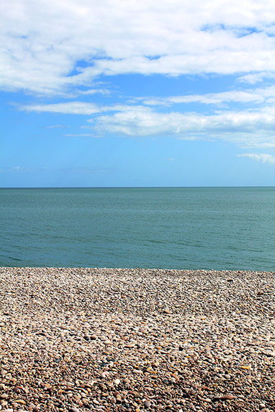 In pictures: Layer: seafront at Budleigh Salterton