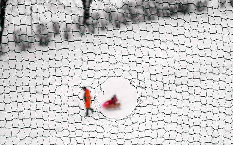 In pictures: Layer: severe winter weather