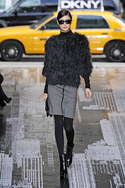 Top 10 NYFW: DKNY Women's - Runway - Fall 2012 Mercedes-Benz Fashion Week