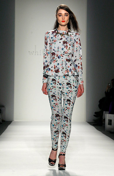 Fashion Week: The Whitney Eve Autumn/Winter 2012 collection