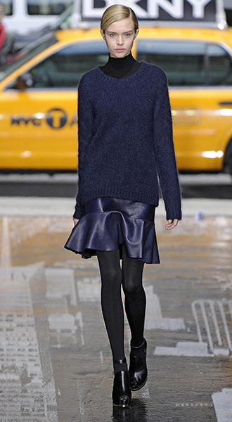 New York Fashion 10: DKNY Women's Fall 2012 fashion show 