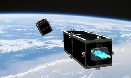 CleanSpace One satelite 