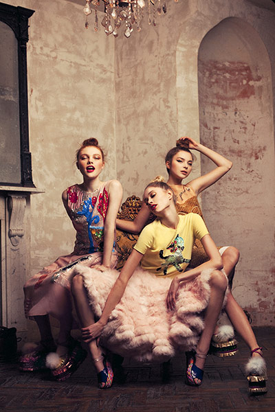 LFW: Flying colours: textured fabrics