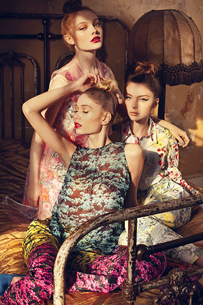 LFW: Flying colours: Floral Explosion