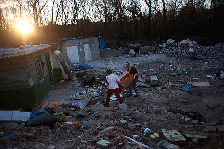 from the agencies: Susana Vera on the eviction of spanish gypsies from Puerta de Hierro