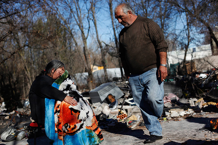 from the agencies: Susana Vera on the eviction of spanish gypsies from Puerta de Hierro