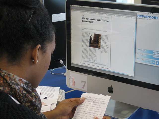 Feature writing workshop: Education Centre feature writing workshop