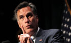 Mitt Romney speaking in Ohio