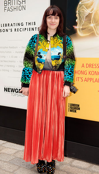 London fashion week: Sarah O'neil at London Fashion Week