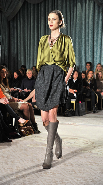 London Fashion Week: The Maria Grachvogel Autumn/Winter 2012 show at The Savoy Hotel