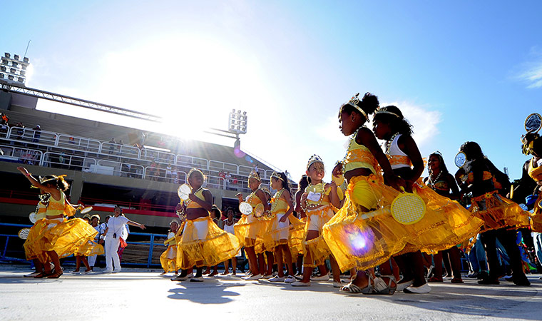 Carnival: Members of the Inocentes da Caprichosos