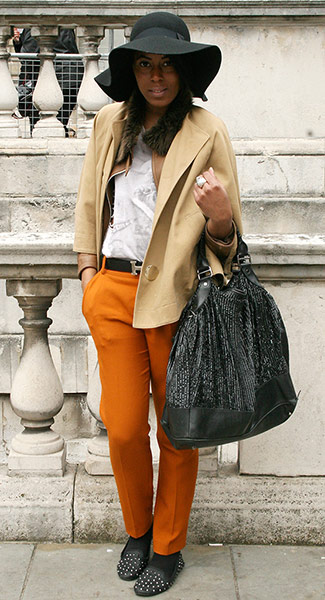 London Fashion Week: Ashley, 24, Photoshoot Coordinator for Burberry