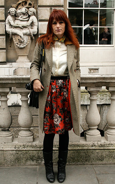 London Fashion Week: Sara, 31, Fashion editor for Grazia Italy