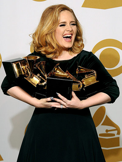 Week in Music: 54th Annual Grammy Awards, Press Room, Los Angeles, America - 12 Feb 2012