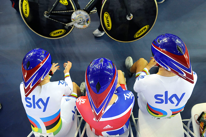 Cycling friday: Team GB Womens team pursuit ahead of the final against Canada
