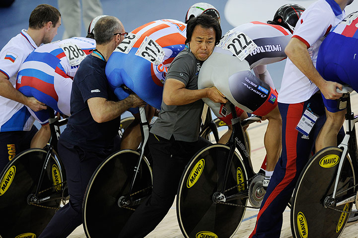 cycling saturday: First round of the Men's Kieren