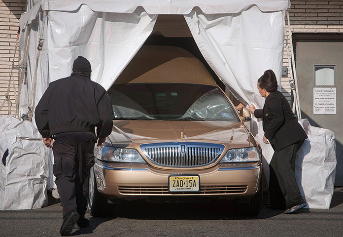 Whitney Houston Funeral: Whitney Houston Funeral in Newark