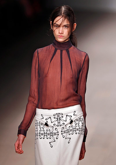 London Fashion Week: Marios Schwab Autumn/Winter 2012
