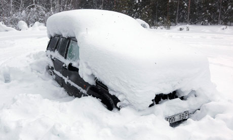 Man trapped in snowed-in car for two months now awake, says hospital