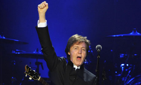 Paul McCartney in concert