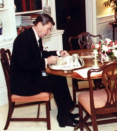 10 best foods: Ronald W. Reagan
