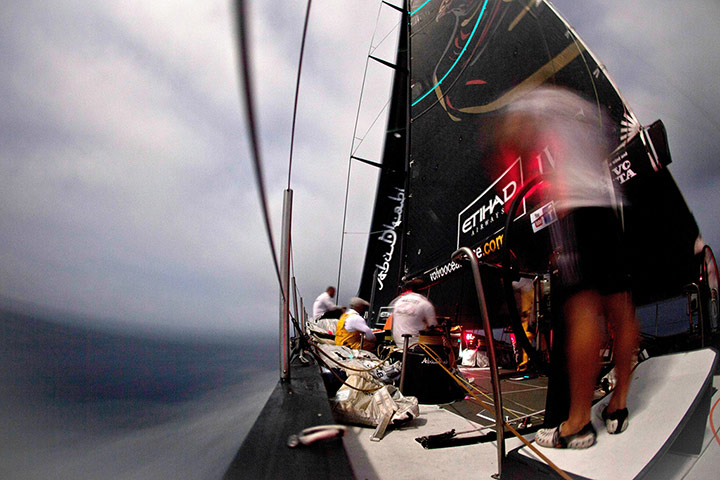 Sport pics of the week: Abu Dhabi Ocean Racing picks up speed as they exit the Strait of Malacca