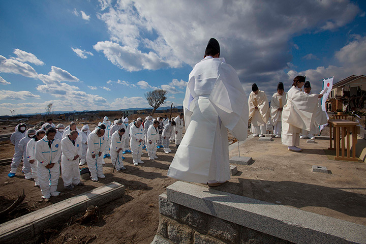 24 hours in pictures: Namie, Japan