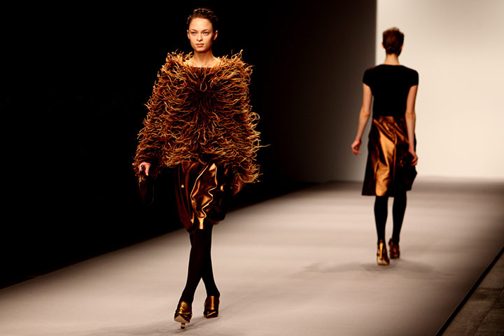 Mercedes-Benz | LFW: Jasper Conran's AW12 show at London Fashion Week