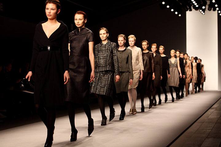 Mercedes-Benz | LFW: Jasper Conran's AW12 show at London Fashion Week