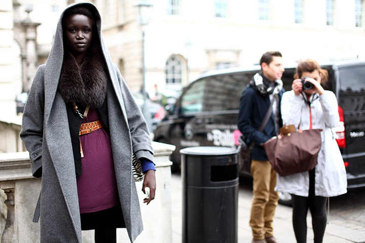 Mercedes-Benz | LFW: Street style at Somerset House London Fashion Week