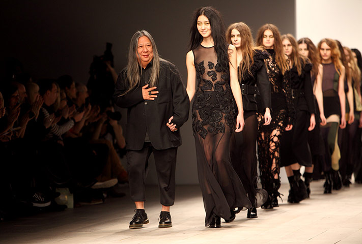 Mercedes-Benz | LFW: John rocha at London Fashion Week AW12