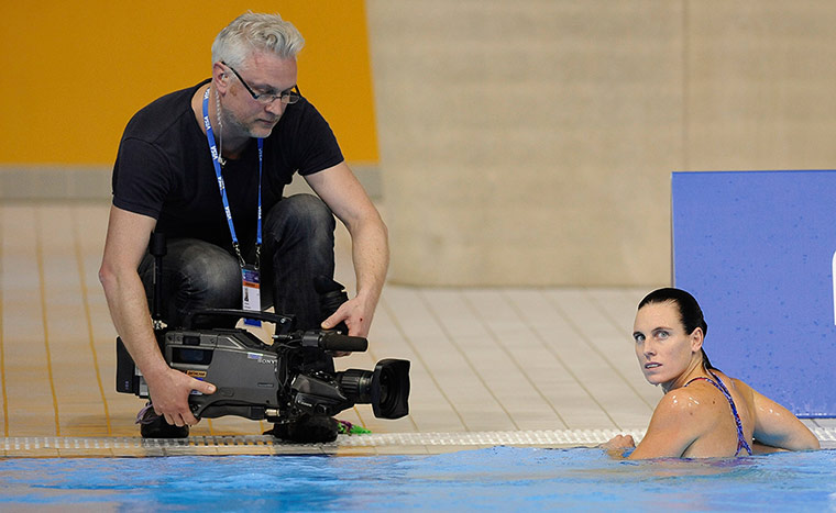 FINA Diving World Cup: FINA Diving world cup Monique Gladding of GB after her final dive