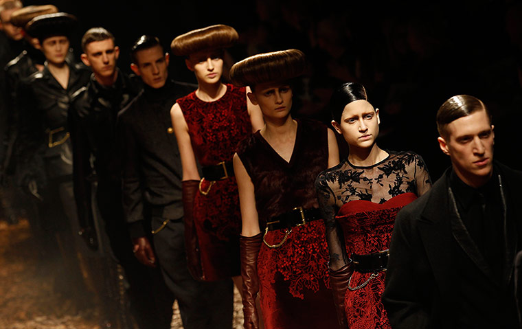 Alexander McQueen show: Alexander McQueen show