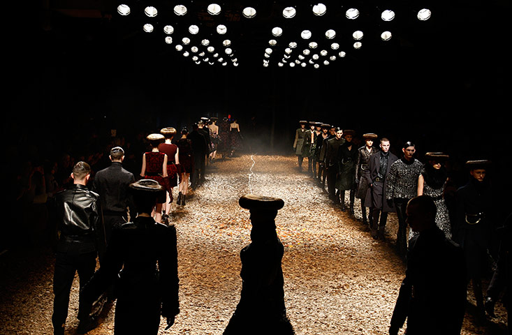 Alexander McQueen show: Alexander McQueen show