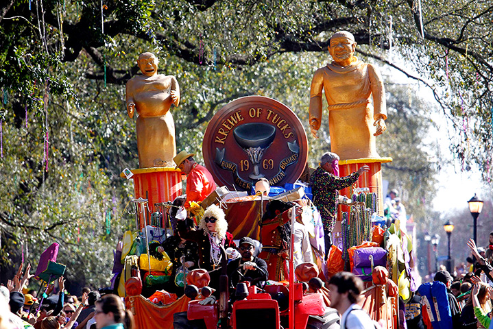 Mardi Gras: The Mardi Gras Krewe of Tucks parade