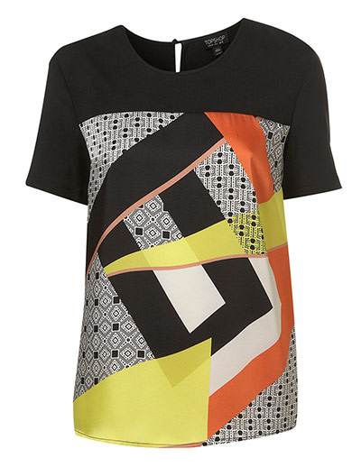 Prints: Topshop top