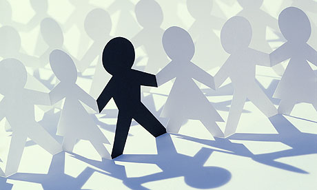 paperchain of people