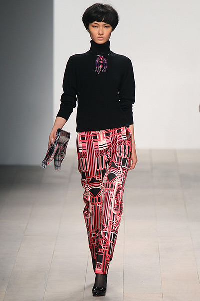 london fashion week day 5: Holly Fulton autumn/winter London Fashion Week at Somerset House 