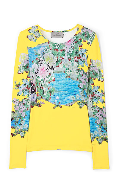 Prints charming: Prints charming Preen scuba top