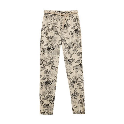prints charming: Prints charming floral zara trousers