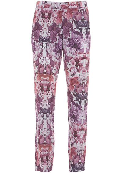 prints charming: prints charming digital floral pink Topshop trousers
