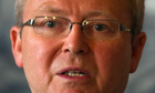 Kevin Rudd has announced his resignation as the Australian foreign minister